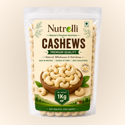 Crunchy Cashews 1 Kg Pack