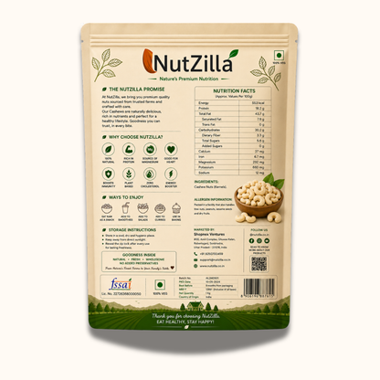 Crunchy Cashews 1 Kg Pack